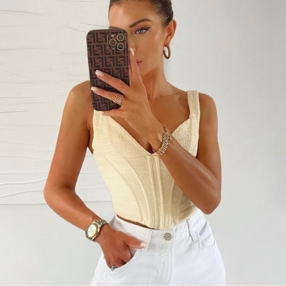 Zara corset top